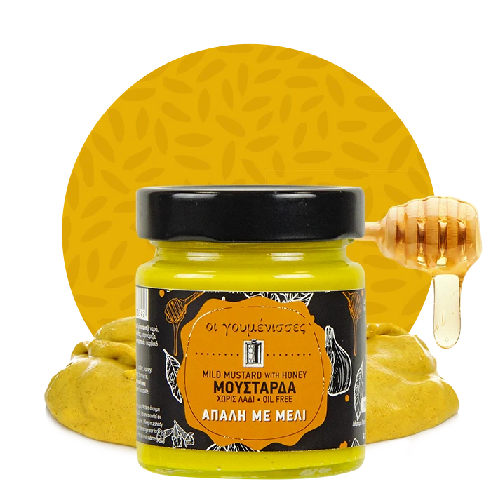 Μουστάρδα απαλή με μέλι
