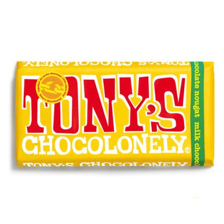 Σοκολάτα Γάλακτος Tony’s Chocolonely nougat 32%