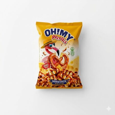 Oh My Pretzels Cheddar Cheese 65gr