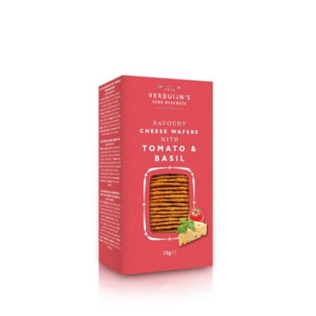 Cheese Wafer Ντομάτα & βασιλικός Verduijn’s 75g