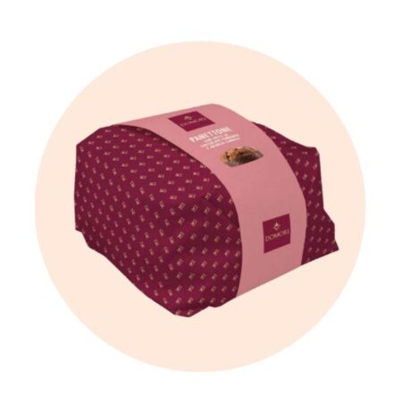 Panettone με Πορτοκάλι & Μάυρη Σοκολάτα Domori 800g