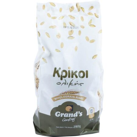 Κρίκοι Ολικής με Σουσάμι Grand's 290gr