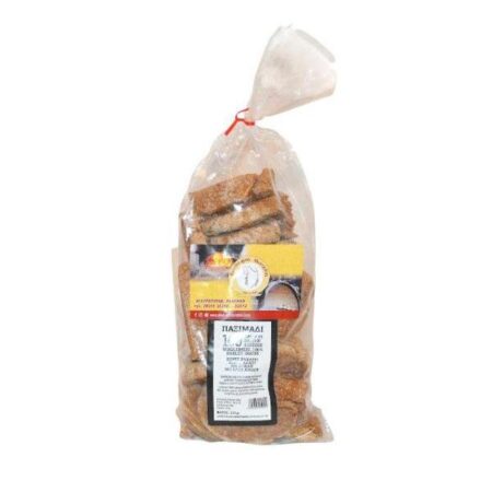 Παξιμάδι Κριθαρένιο Ολικής Άλεσης Μυστράκη 280gr