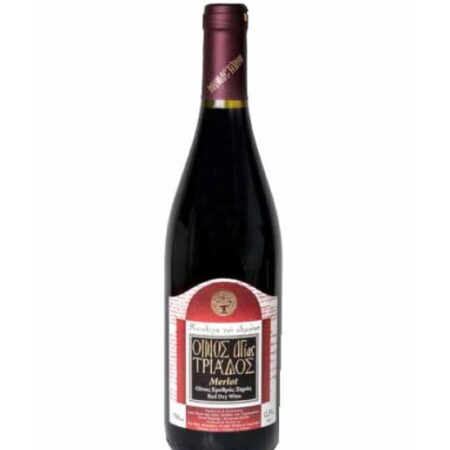 Merlot Ερυθρός Ξηρός Αγία Τριάδα 750ml