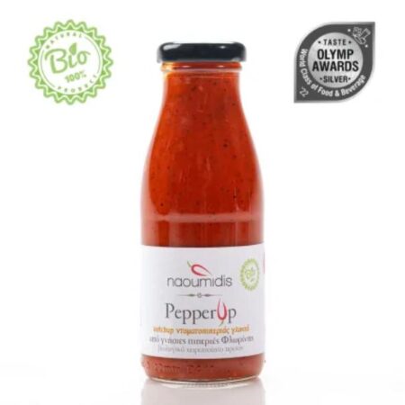 Bio Pepper Up Κέτσαπ Γλυκιάς Πιπεριάς Naoumidis 280gr