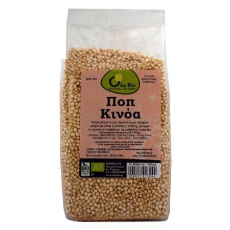 Bio Ποπ Κινόα Ola Bio 100gr