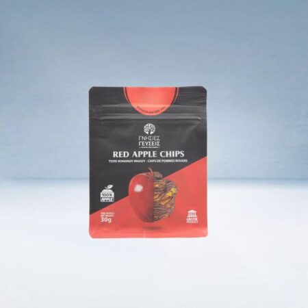 Chips Κόκκινου Μήλου Γνήσιες Γεύσεις 30gr