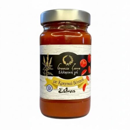 Σάλτσα με Κρητικά Βότανα Graecia Terra 340gr