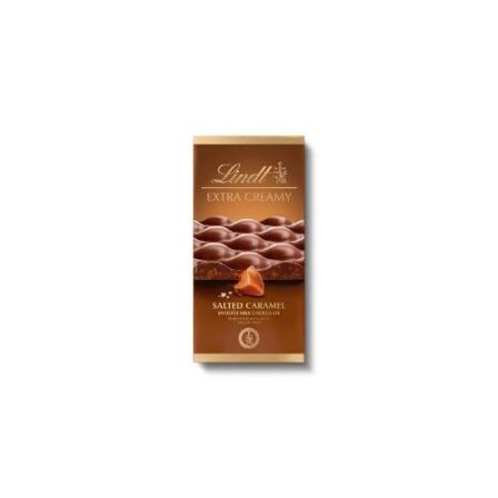 Σοκολάτα Γάλακτος Salted Caramel Extra Creamy Lindt 80gr