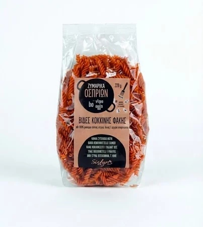 Βιολογικές Βίδες Κόκκινης Φακής Χωρίς Γλουτένη BioAgros 250gr