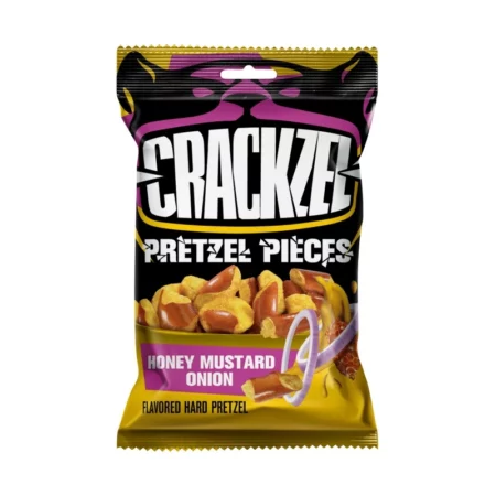Pretzels με γεύση Honey Mustard Onion Crackzel 85gr